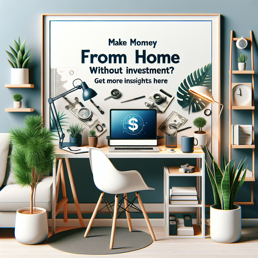 Make Money From Home Without Investment