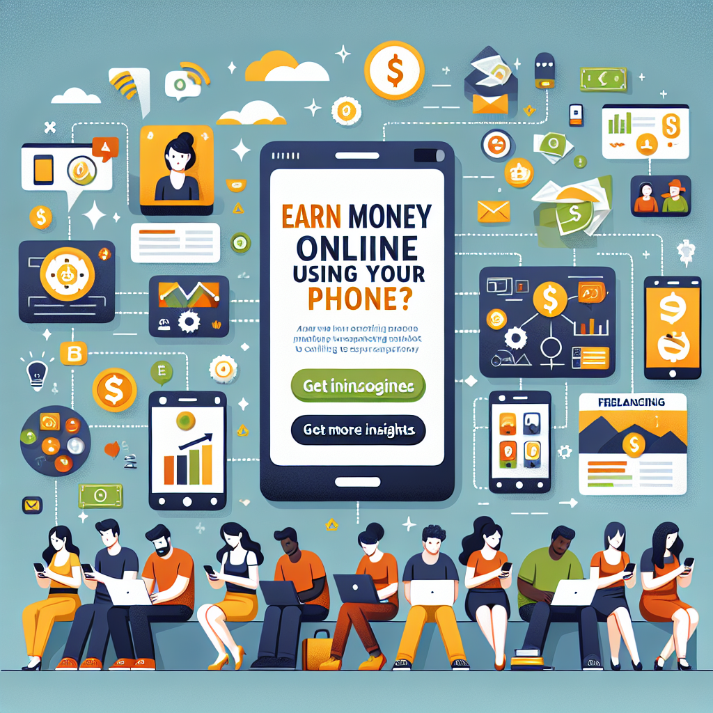Earn Money Online Using Your Phone