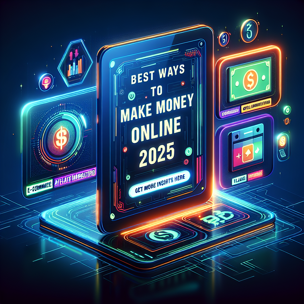 Best Ways To Make Money Online 2025