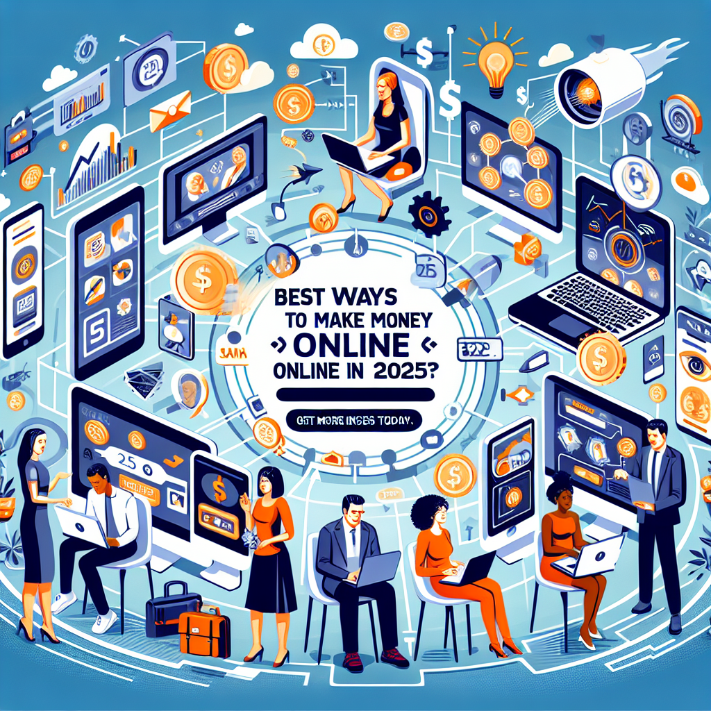 Best Ways To Make Money Online In 2025