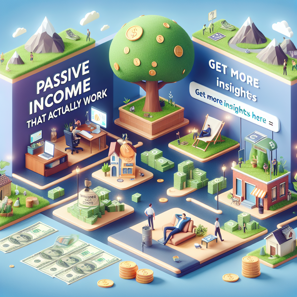 Passive Income Ideas That Actually Work