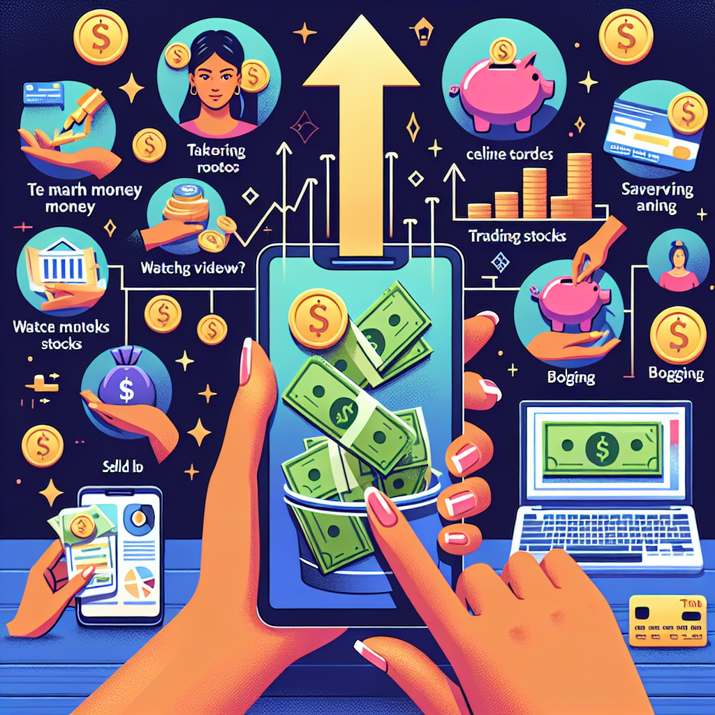 Earn Money Online Using Your Phone