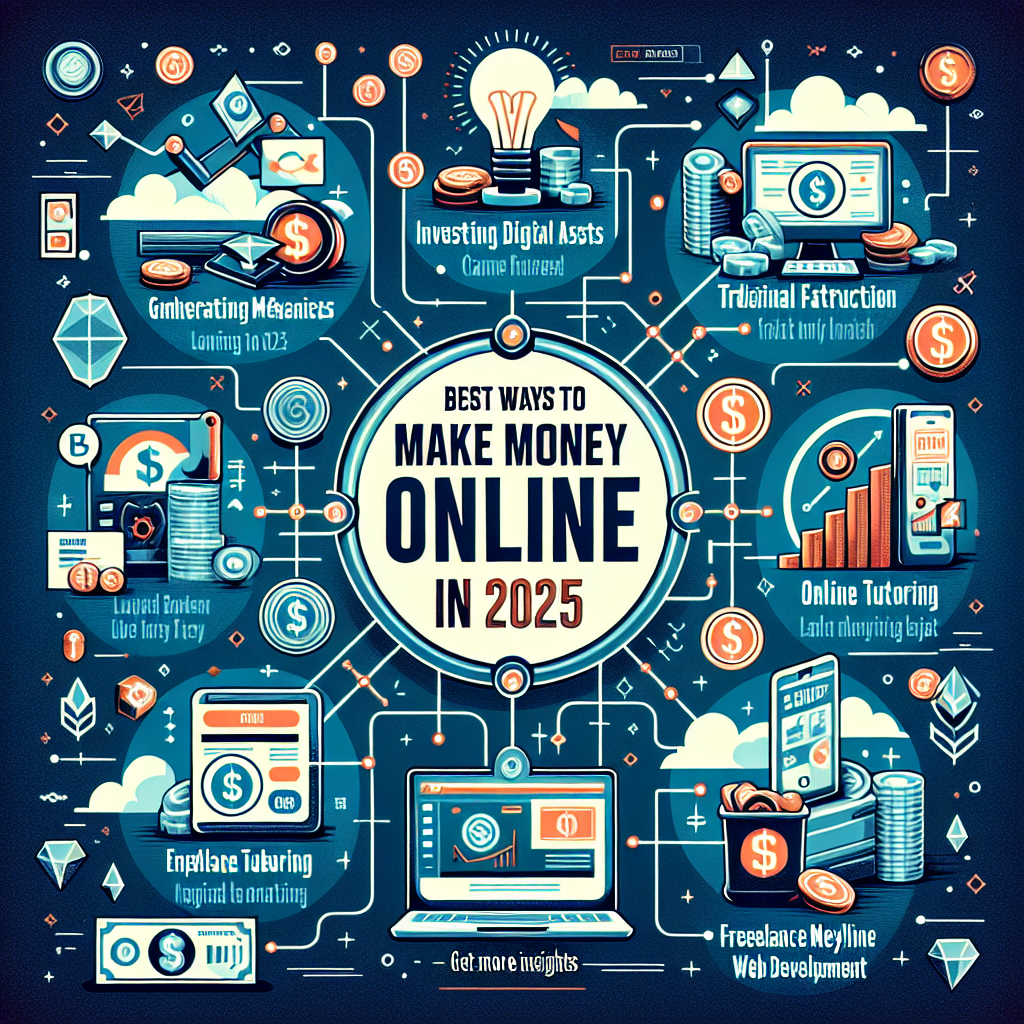 Best Ways To Make Money Online In 2025
