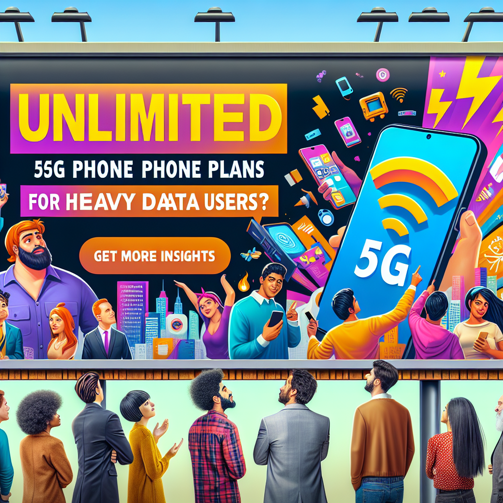 Unlimited 5g Phone Plans For Heavy Data Users