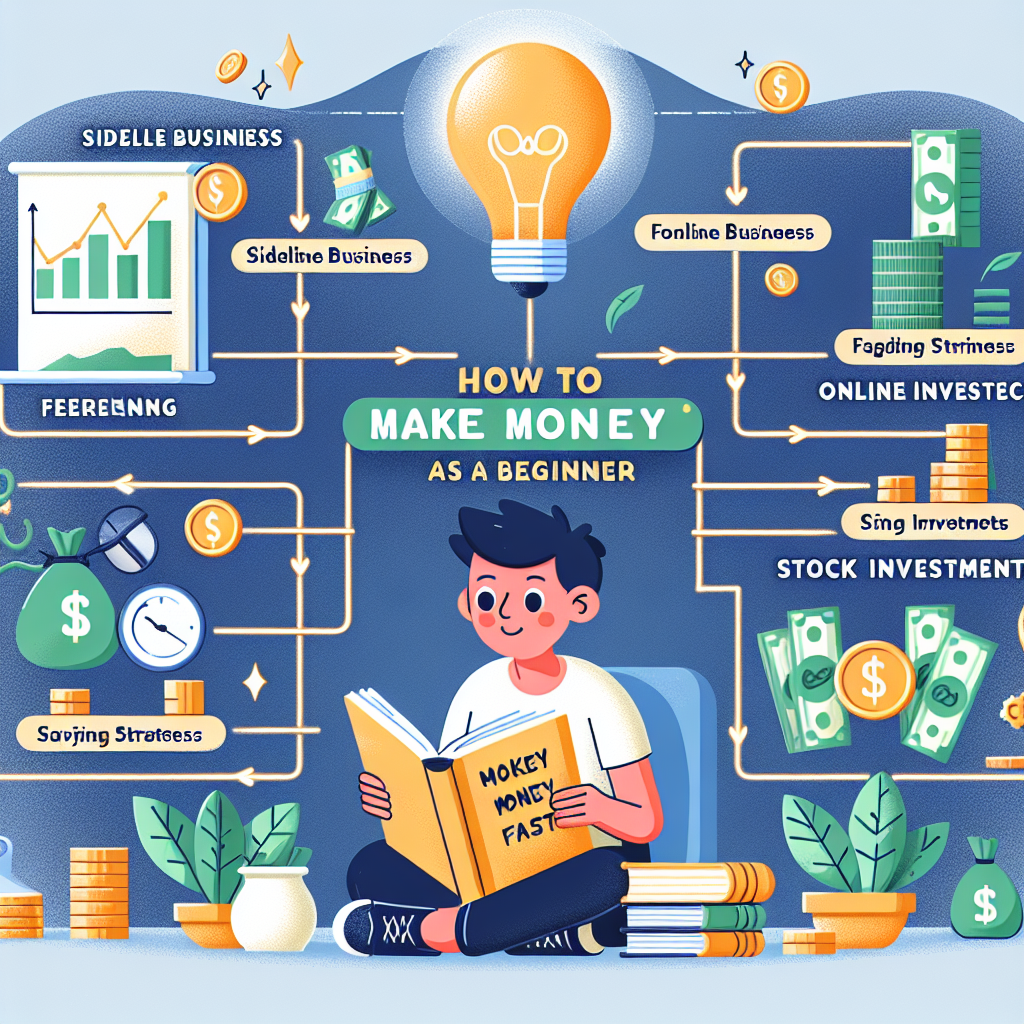 How To Make Money Fast As A Beginner