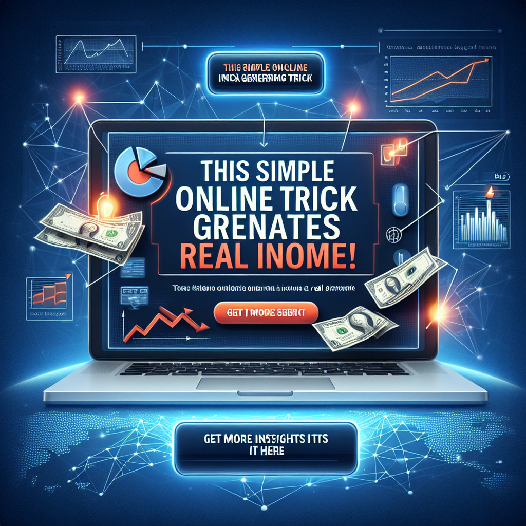 This Simple Online Trick Generates Real Income