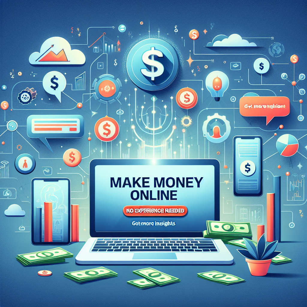 Make Money Online — No Experience Needed