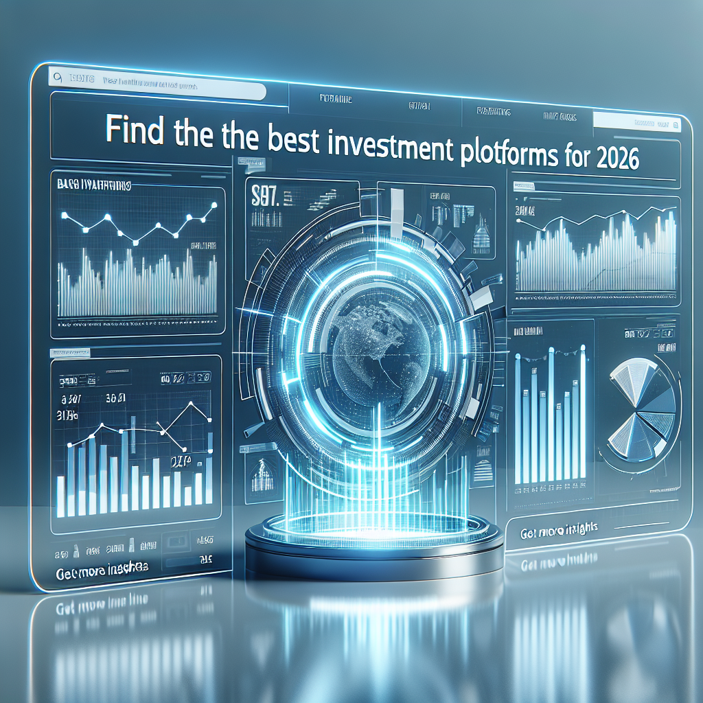 Find The Best Investment Platforms For 2026
