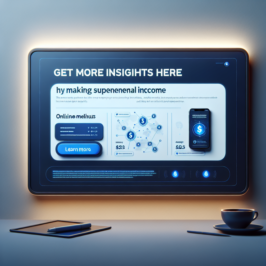 Simple Online Method Helping People Earn Extra Income Fast