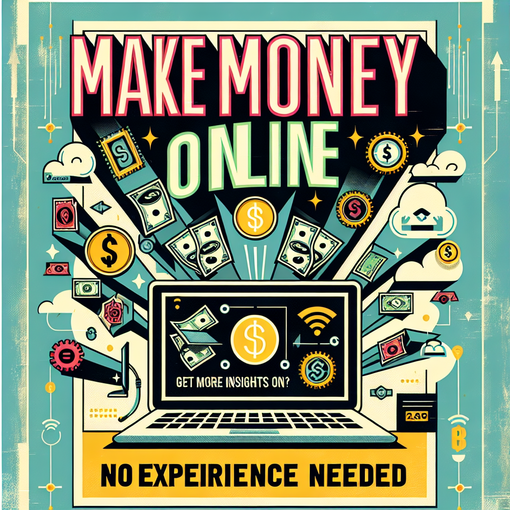 Make Money Online — No Experience Needed