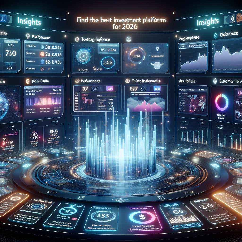 Find The Best Investment Platforms For 2026