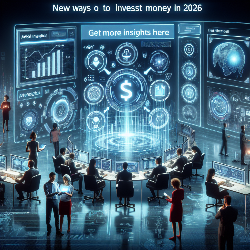 New Ways To Invest Money In 2026