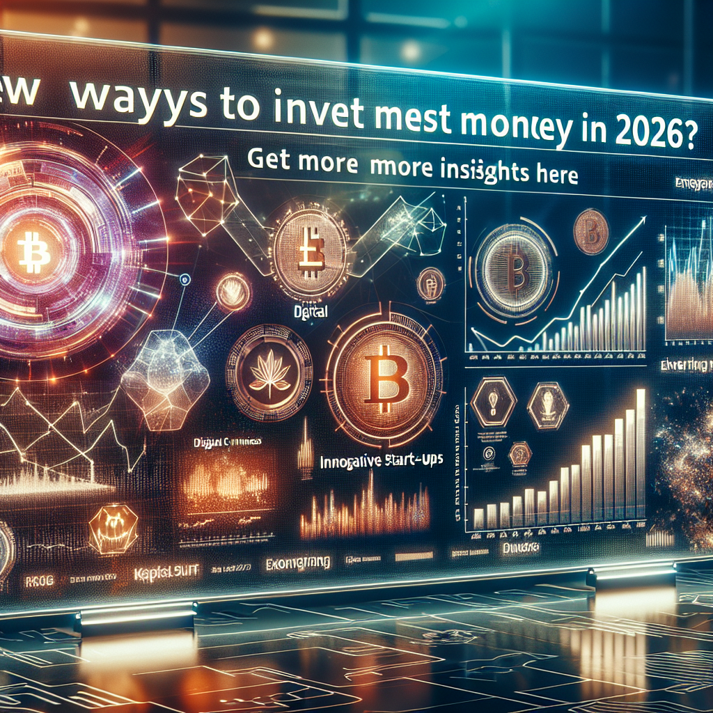 New Ways To Invest Money In 2026