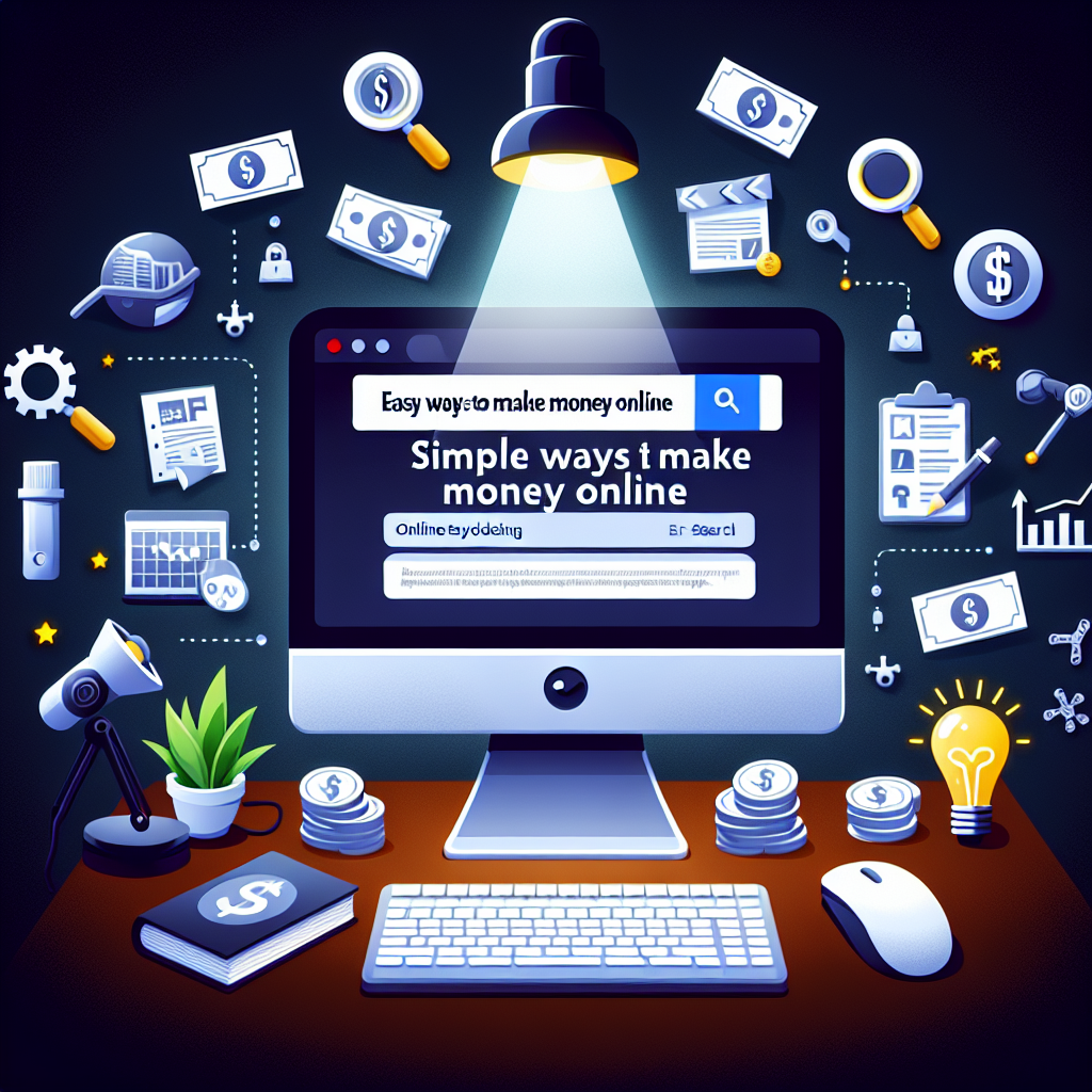How To Discover Simple Ways To Make Money Online