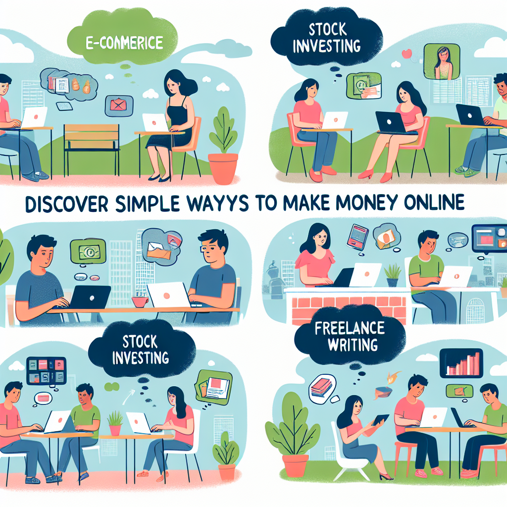 How To Discover Simple Ways To Make Money Online