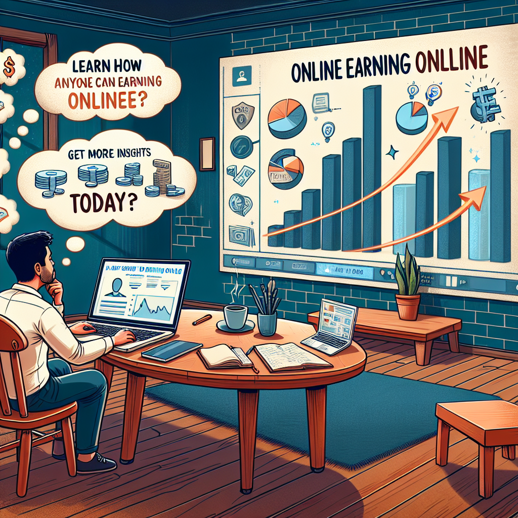 Learn How Anyone Can Start Earning Online Today