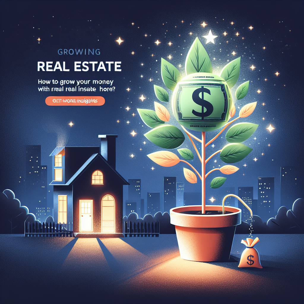 How To Grow Your Money With Real Estate