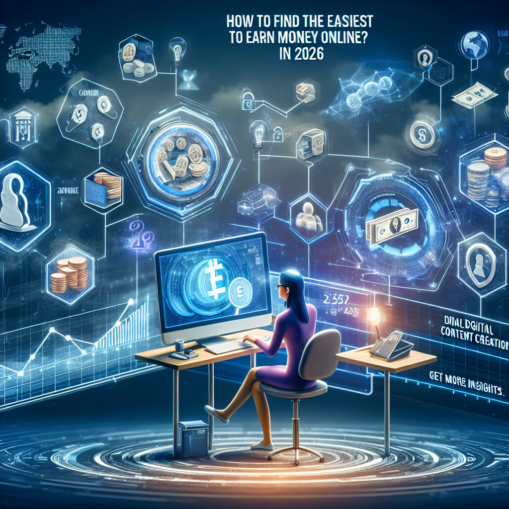 How To Find The Easiest Ways To Earn Money Online In 2026