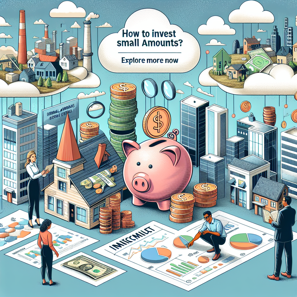 How To Invest Small Amounts