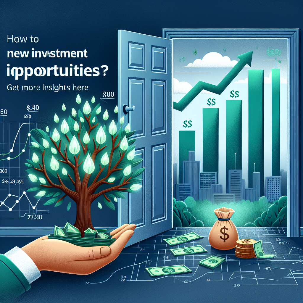 New Investment Opportunities