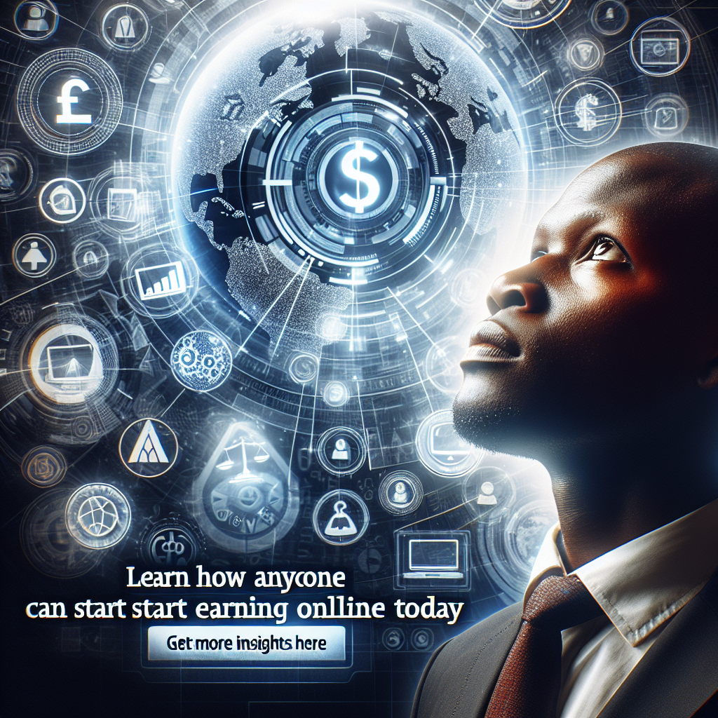 Learn How Anyone Can Start Earning Online Today