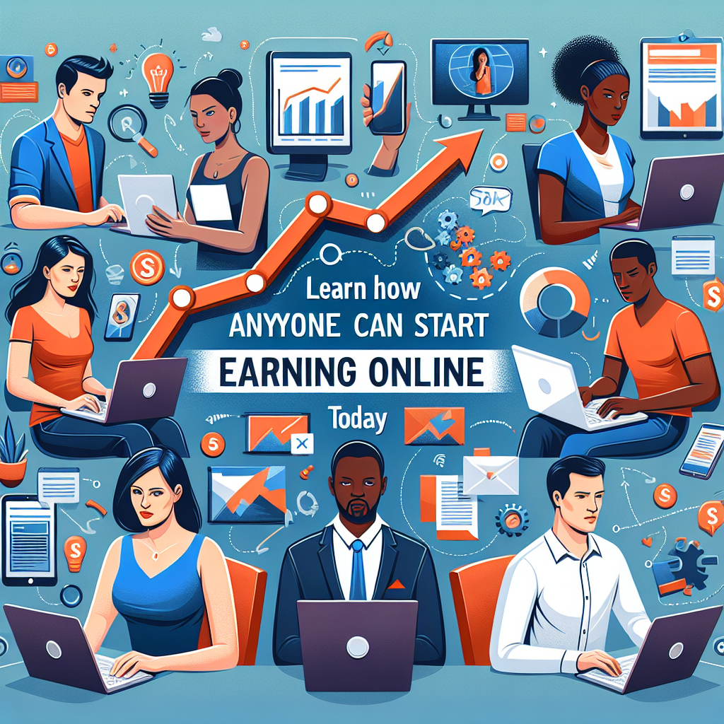 Learn How Anyone Can Start Earning Online Today