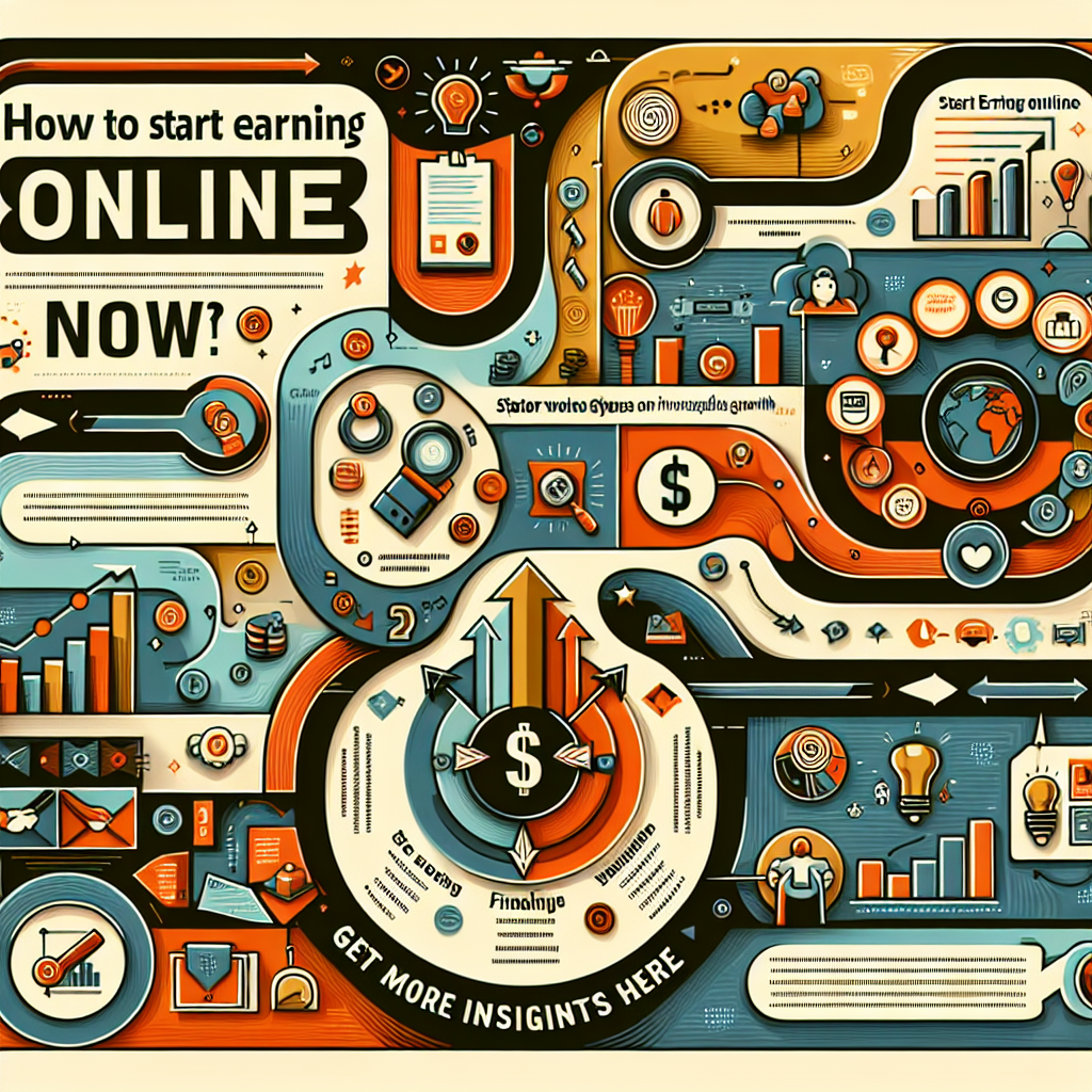 How To Start Earning Online Now