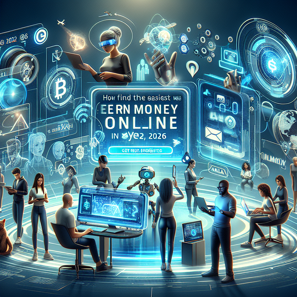 How To Find The Easiest Ways To Earn Money Online In 2026