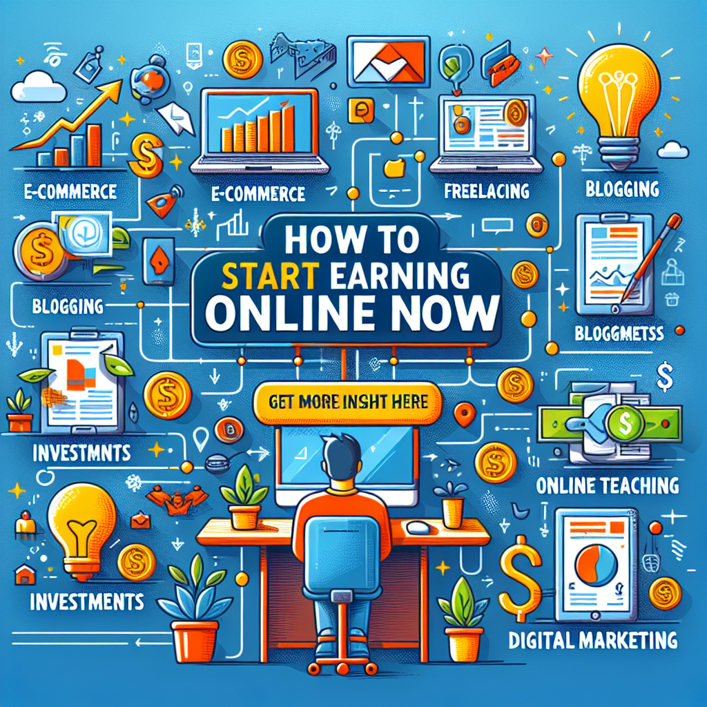 How To Start Earning Online Now