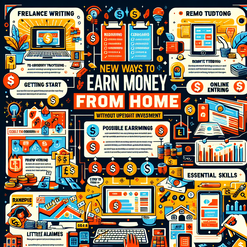 Learn About New Ways To Earn From Home Without Investment