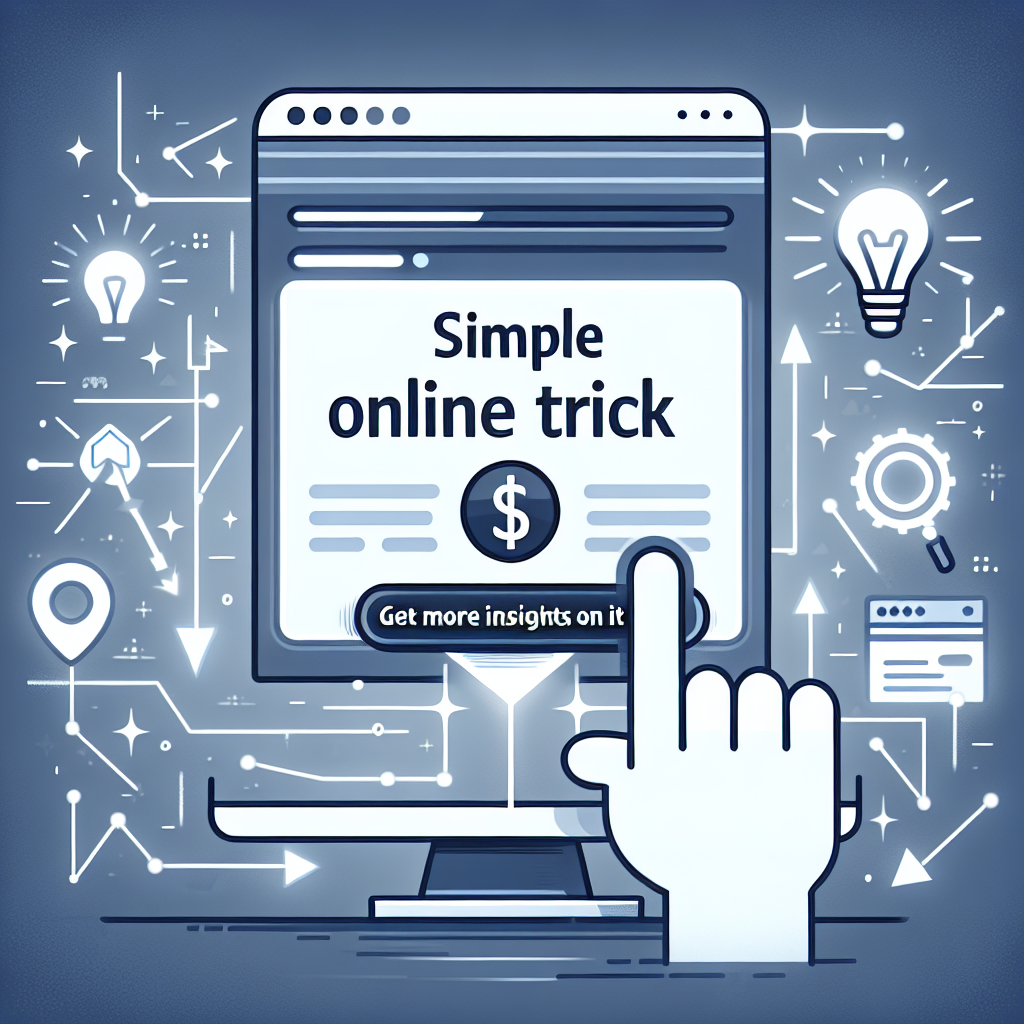 Learn Which Simple Online Trick Generates Real Income
