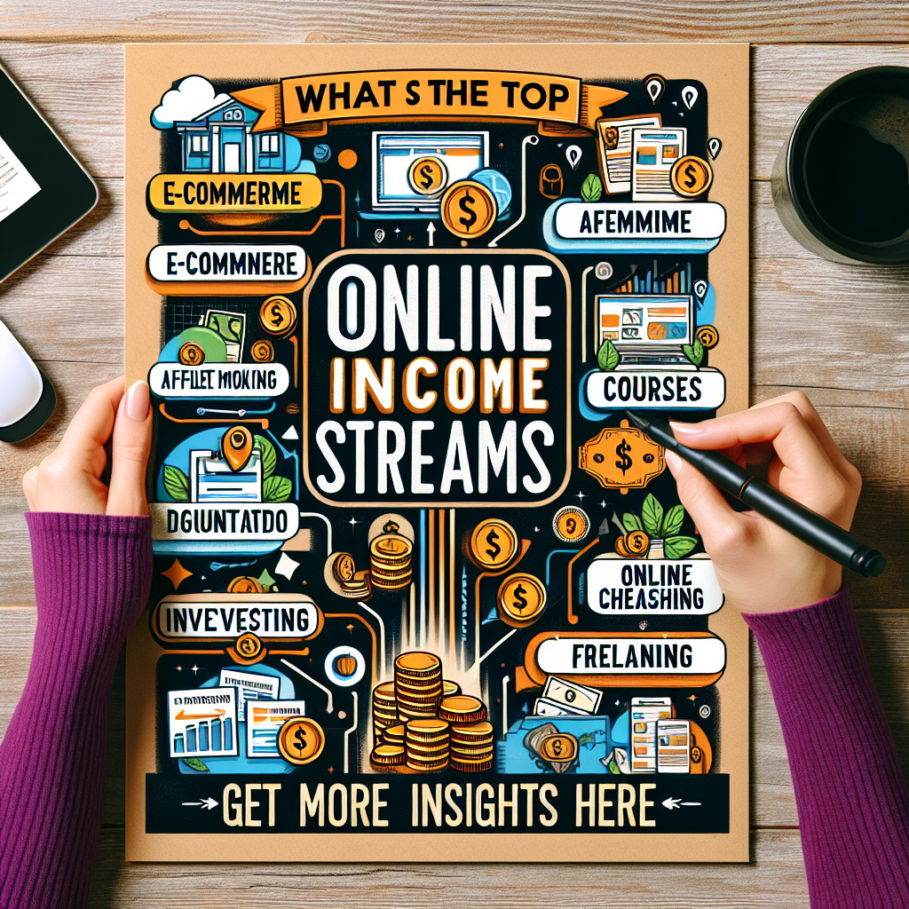 What Are Top Online Income Streams Right Now