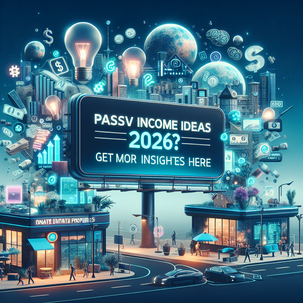 Passive Income Ideas 2026