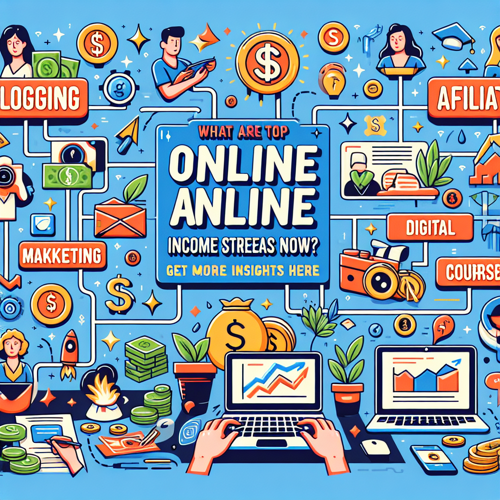 What Are Top Online Income Streams Right Now