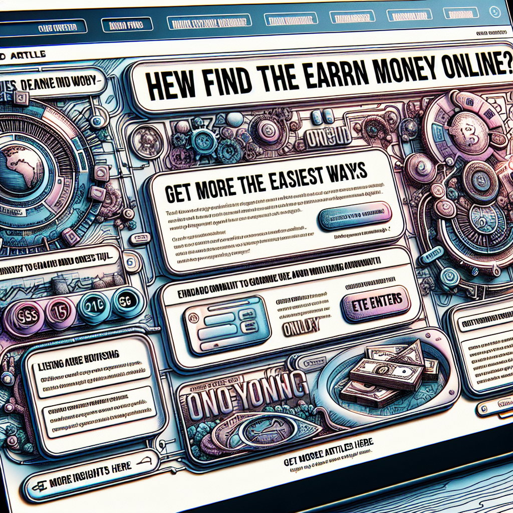 How To Find The Easiest Ways To Earn Money Online In 2026