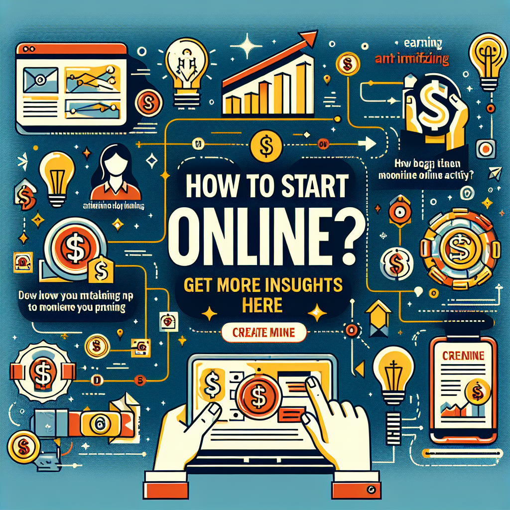 How To Start Earning Online Now