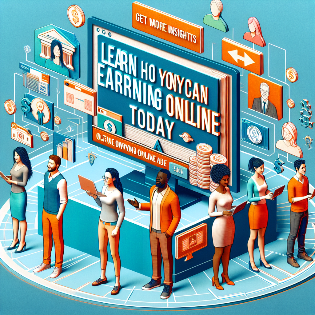 Learn How Anyone Can Start Earning Online Today