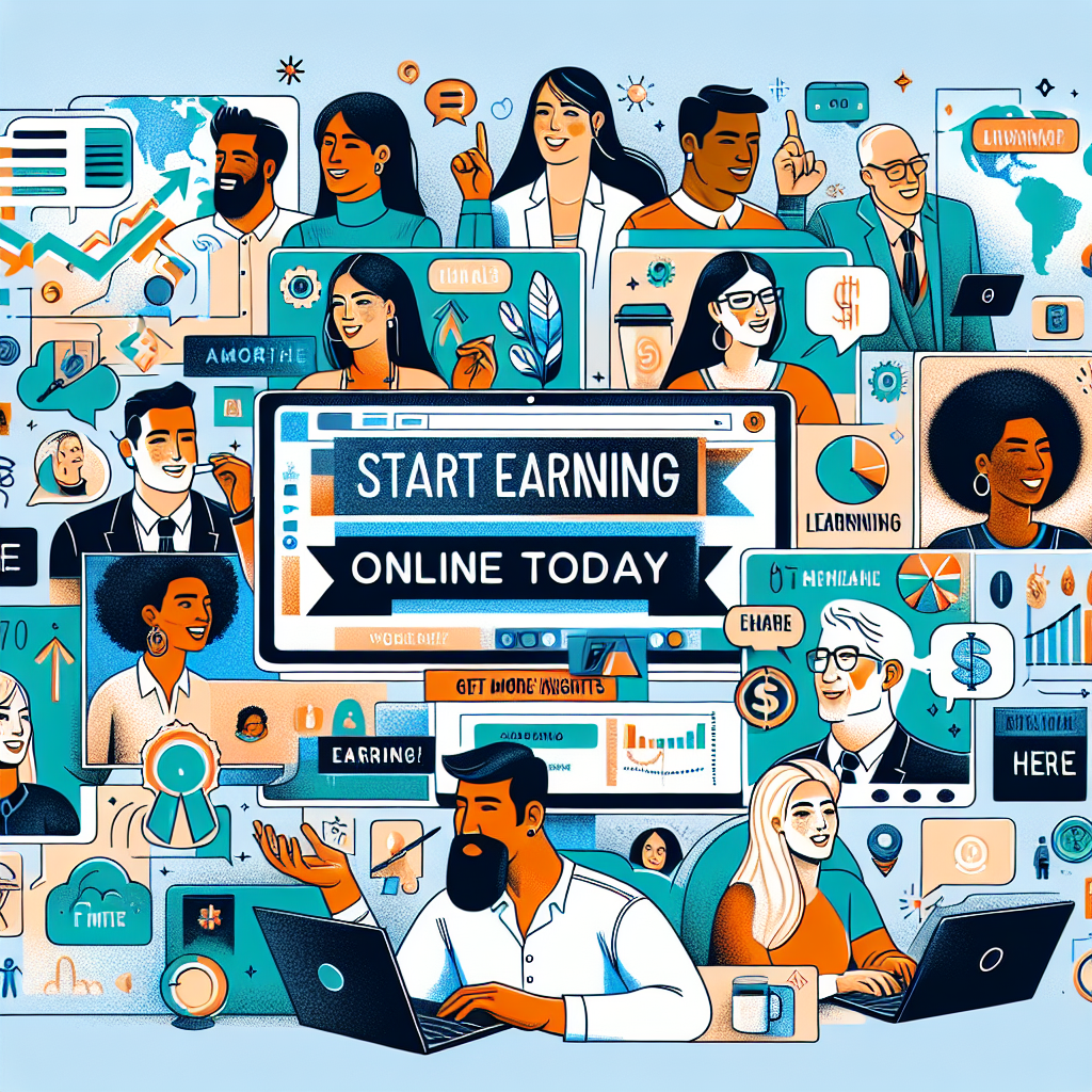 Learn How Anyone Can Start Earning Online Today