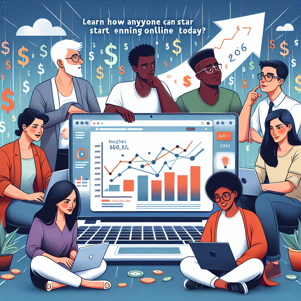 Learn How Anyone Can Start Earning Online Today