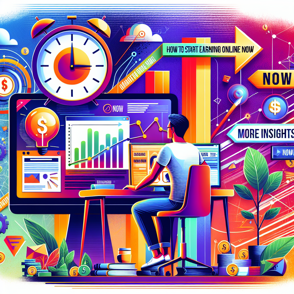 How To Start Earning Online Now
