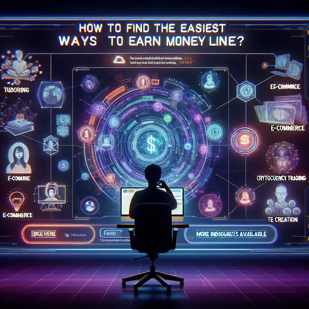 How To Find The Easiest Ways To Earn Money Online In 2026