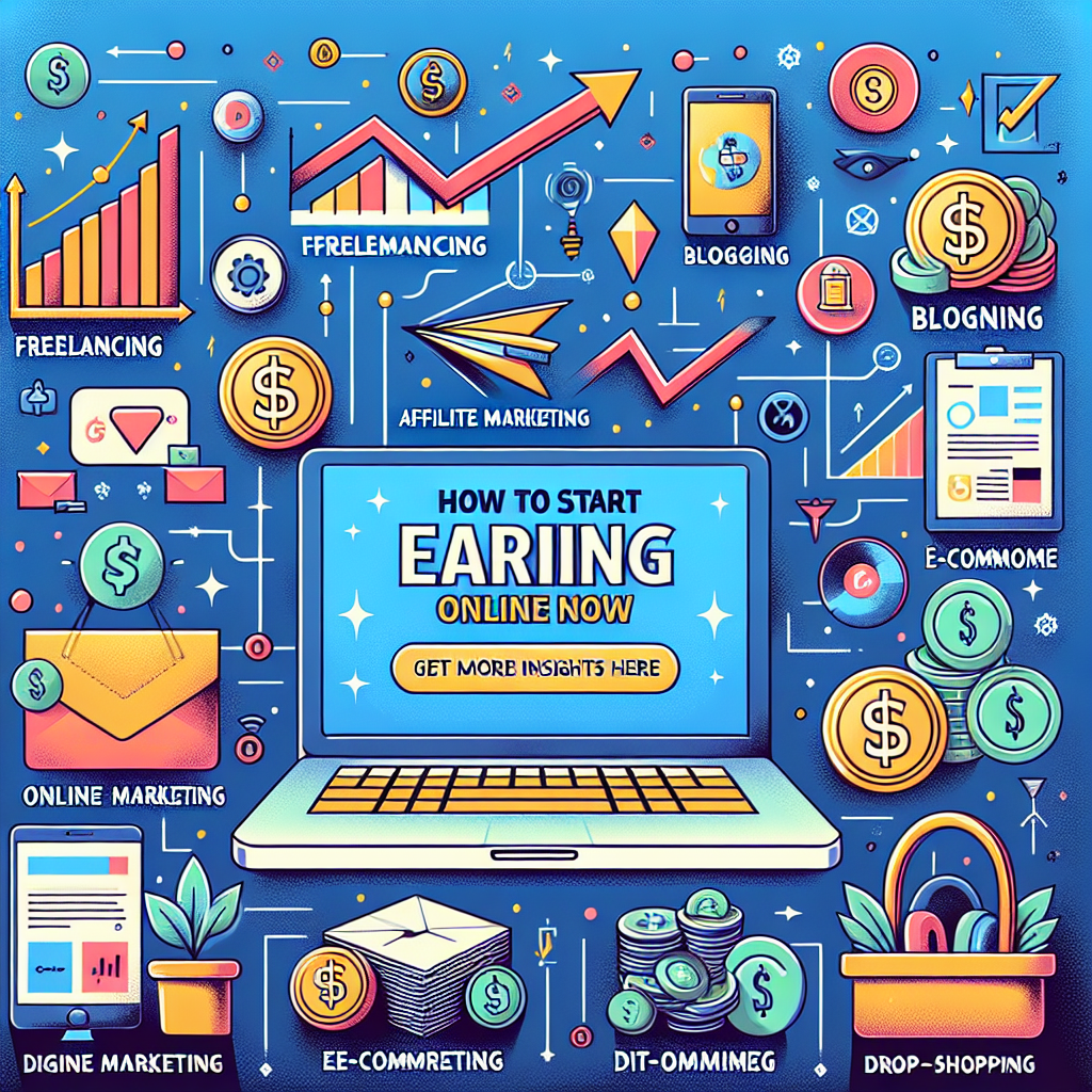 How To Start Earning Online Now