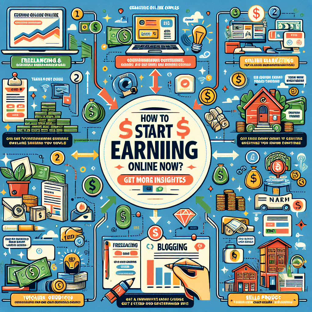How To Start Earning Online Now