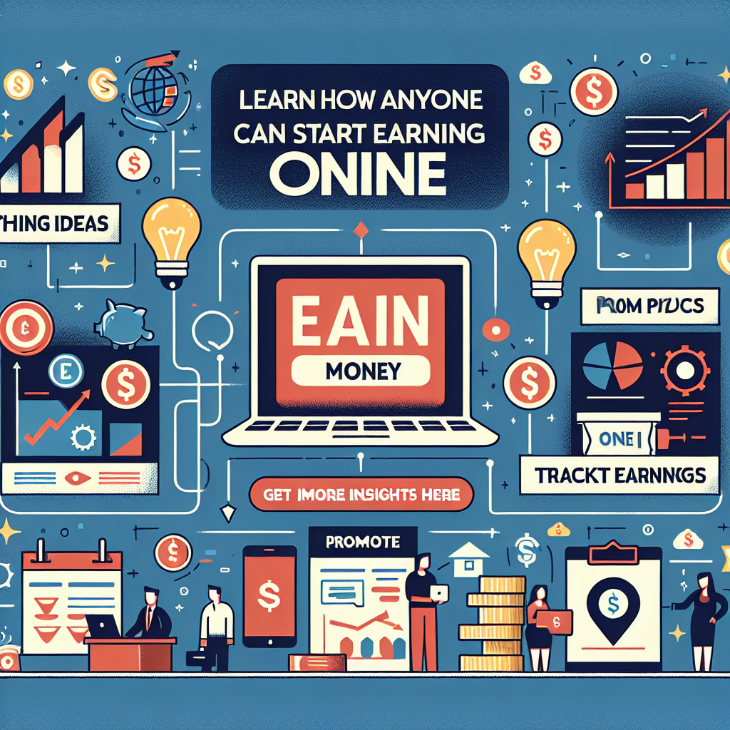 Learn How Anyone Can Start Earning Online Today