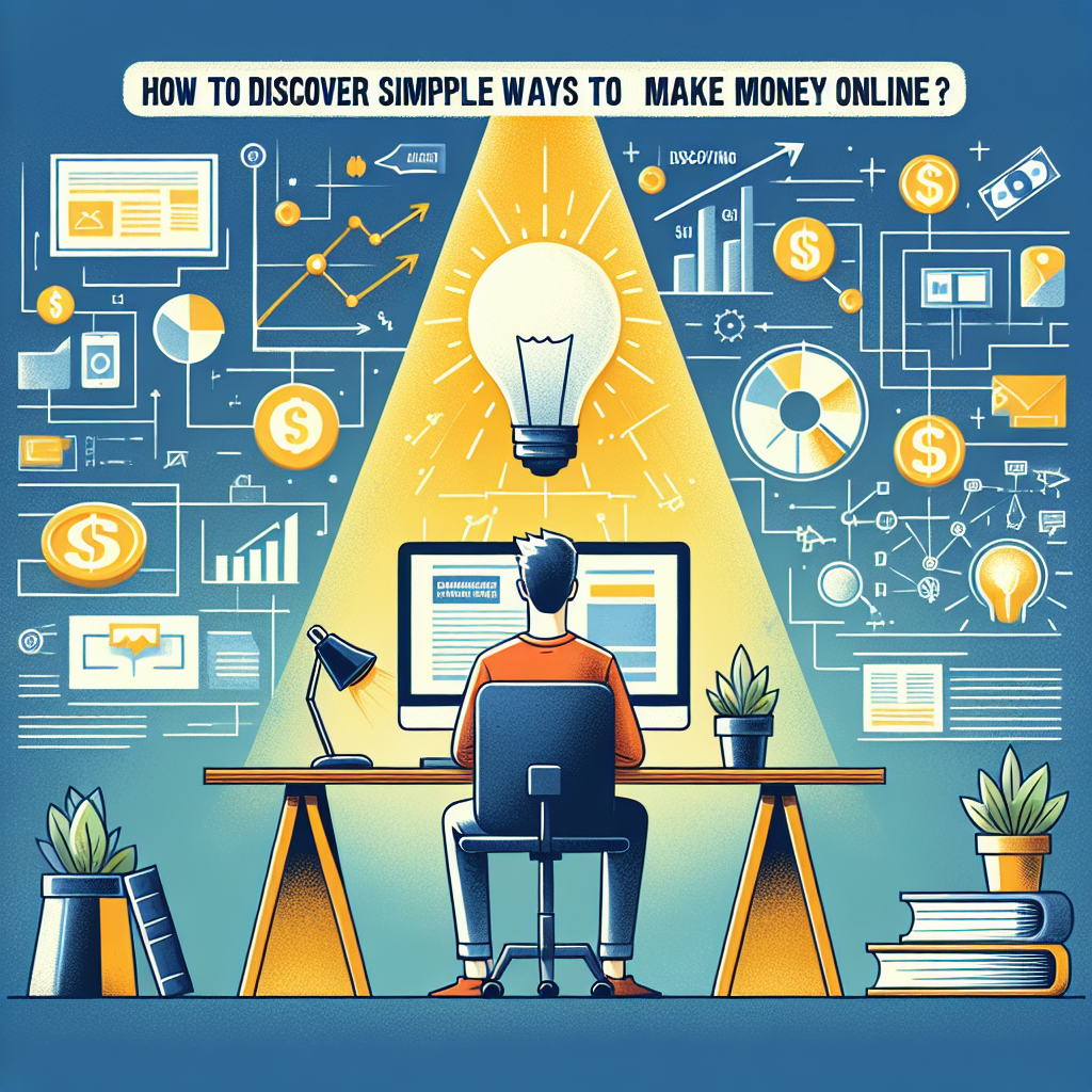 How To Discover Simple Ways To Make Money Online