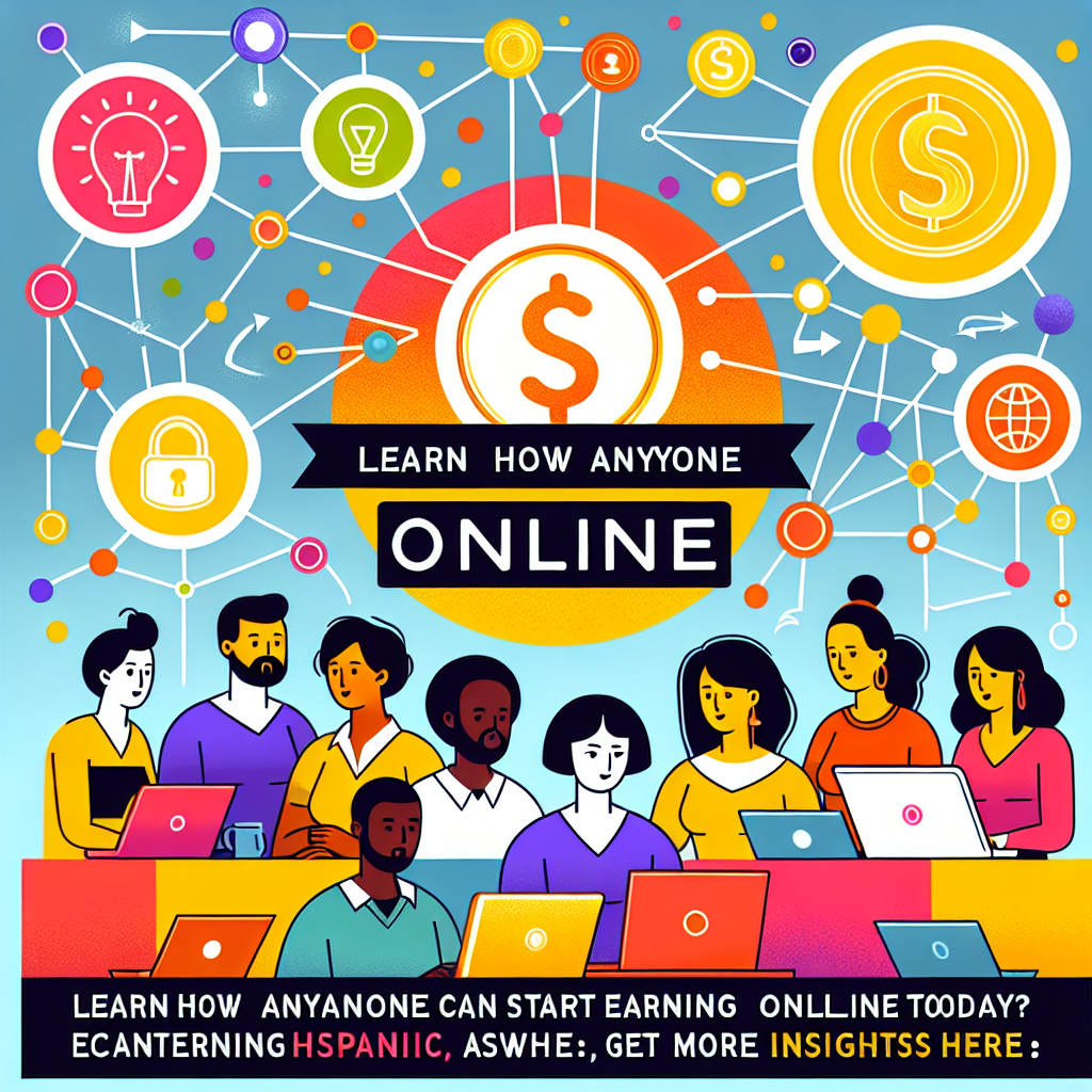 Learn How Anyone Can Start Earning Online Today