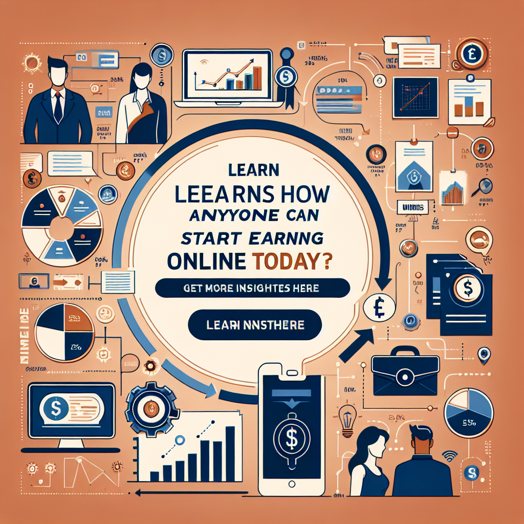 Learn How Anyone Can Start Earning Online Today