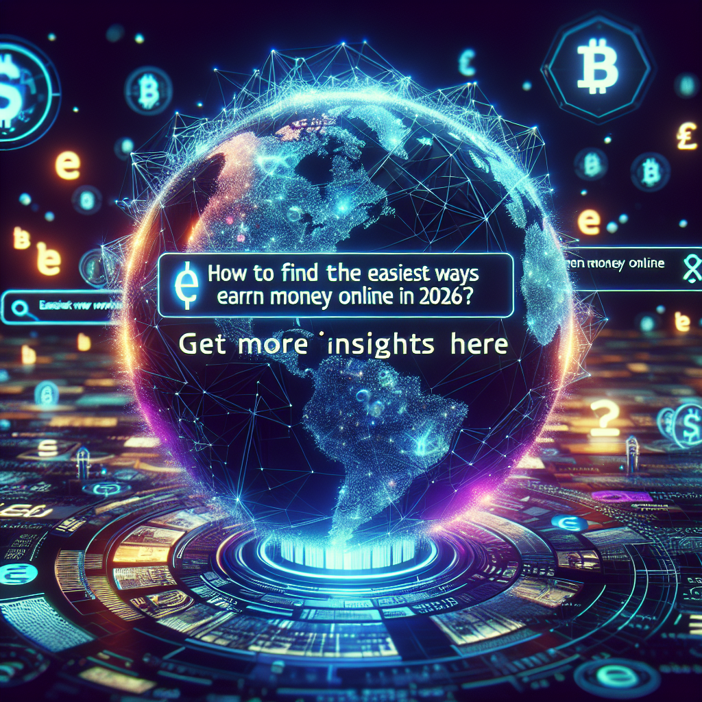 How To Find The Easiest Ways To Earn Money Online In 2026