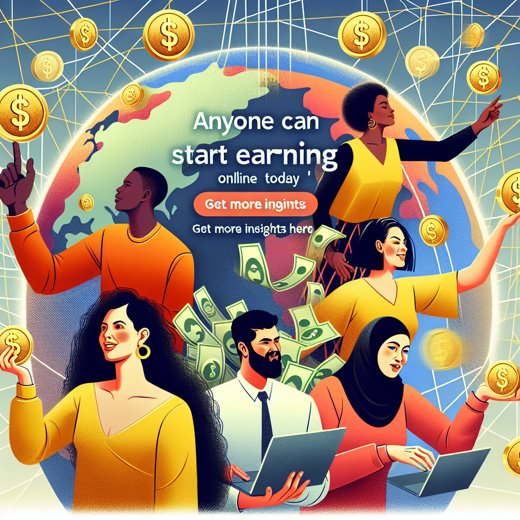 Learn How Anyone Can Start Earning Online Today