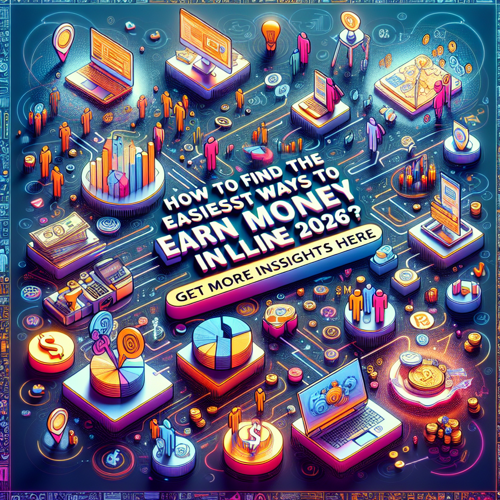 How To Find The Easiest Ways To Earn Money Online In 2026